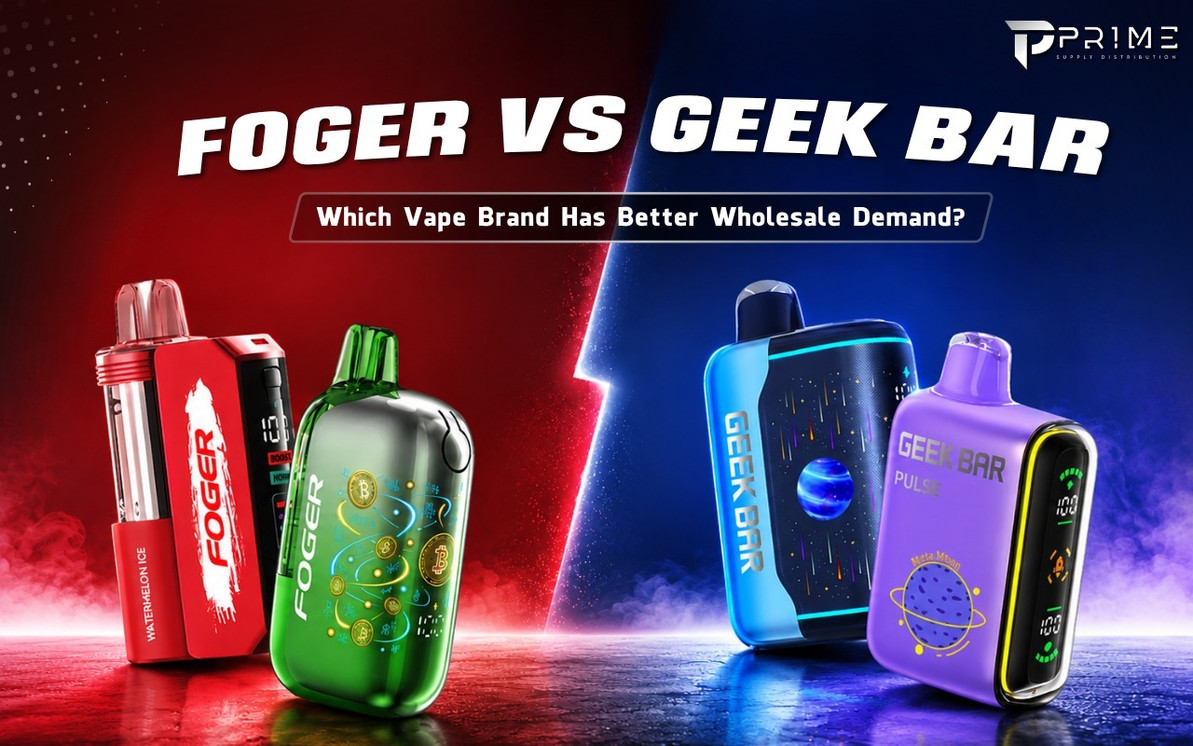 Foger vs Geek Bar: Which Disposable Vape Should Your Shop Stock?