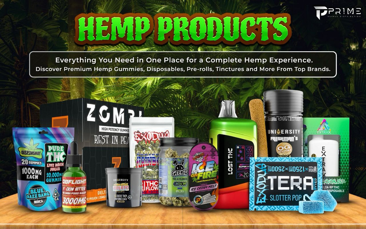 Top Trending Hemp Products in the US Market (Summer 2025 Edition). Gummies, Vapes, and Edibles to Watch.