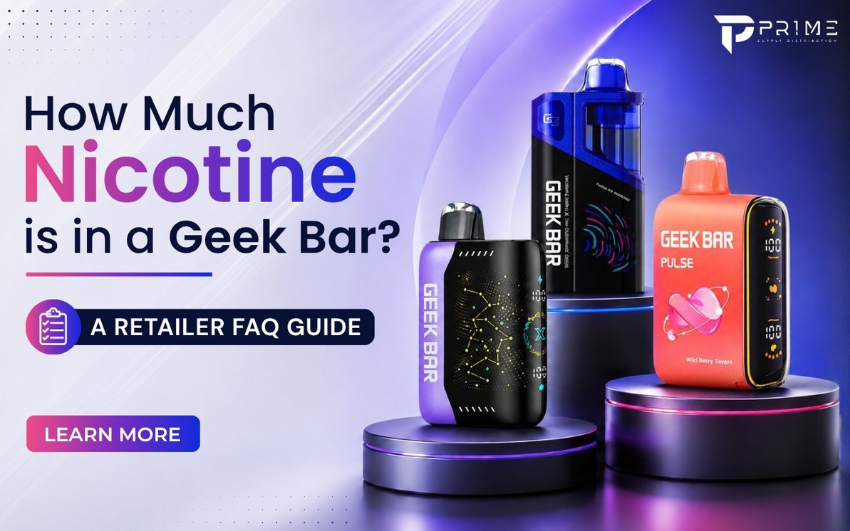 How Much Nicotine Is in a Geek Bar? Retailer FAQ