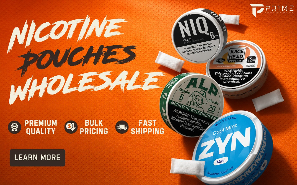 Nicotine Pouches Wholesale: Why Smoke Shops Are Expanding Beyond Vapes