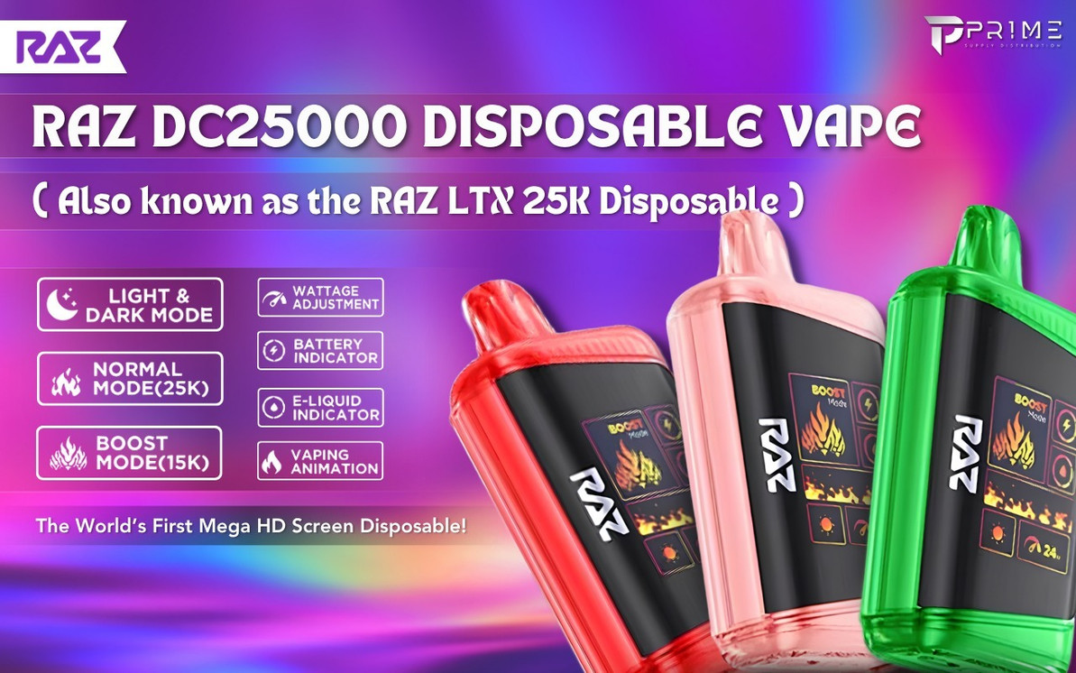 RAZ DC25000 Disposable Vape: Now RAZ LTX 25K – Everything You Need to Know