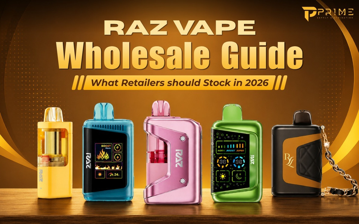 Raz Vape Wholesale Guide: What Retailers Should Stock in 2026