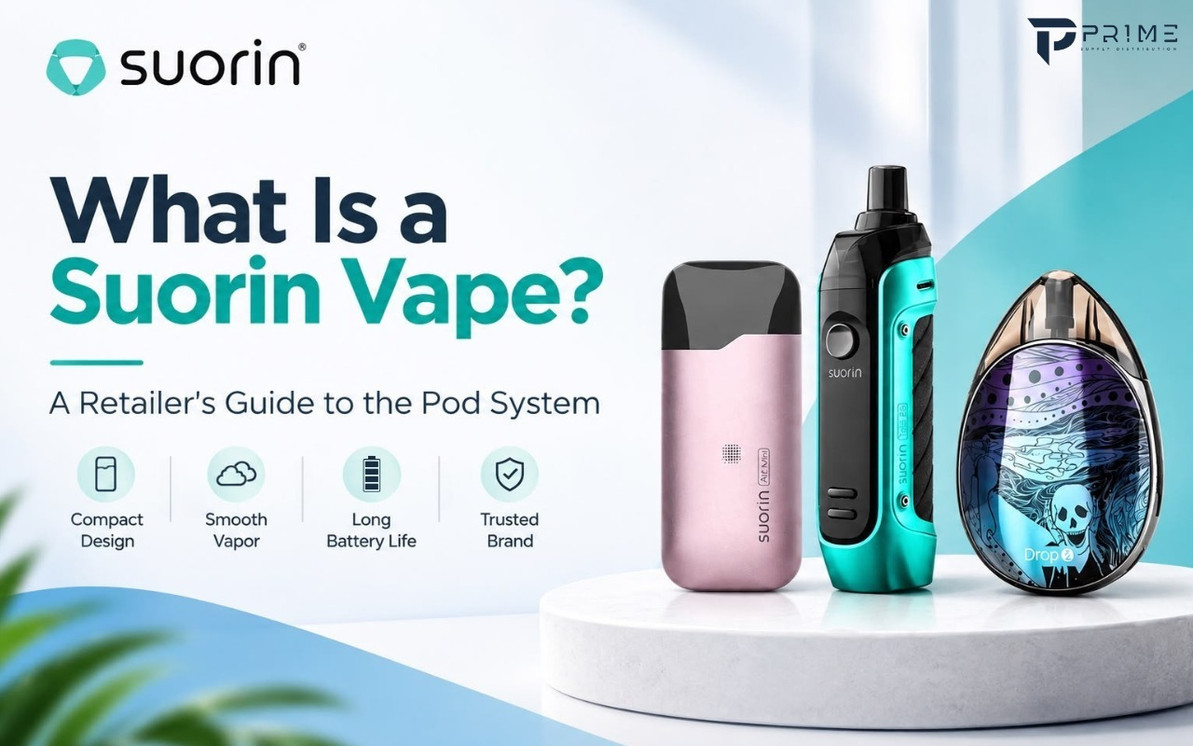 What Is a Suorin Vape? A Retailer's Guide to the Pod System