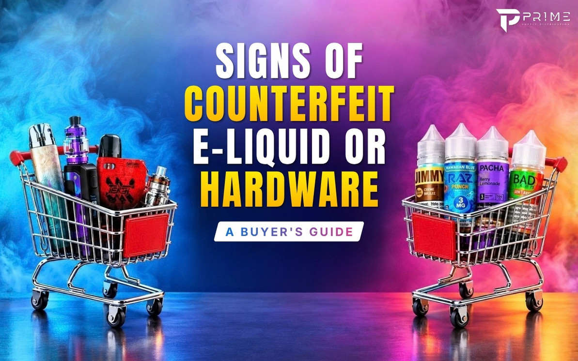 Signs of Counterfeit E-Liquid or Hardware: A Buyer's Guide