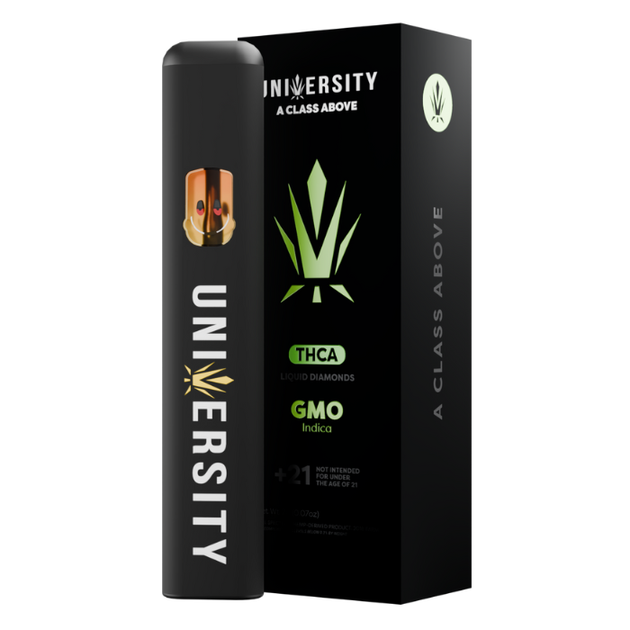 University THCA Liquid Diamond Disposable 2G | Prime Supply Distro University THCA Liquid Diamond Disposable 2G | Prime Supply Distro