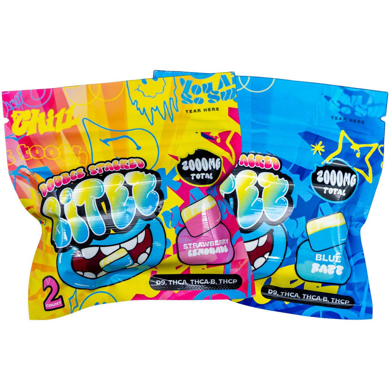 Buy Ocho Extracts Double Stacked Bitez Gummies – 1000mg THC