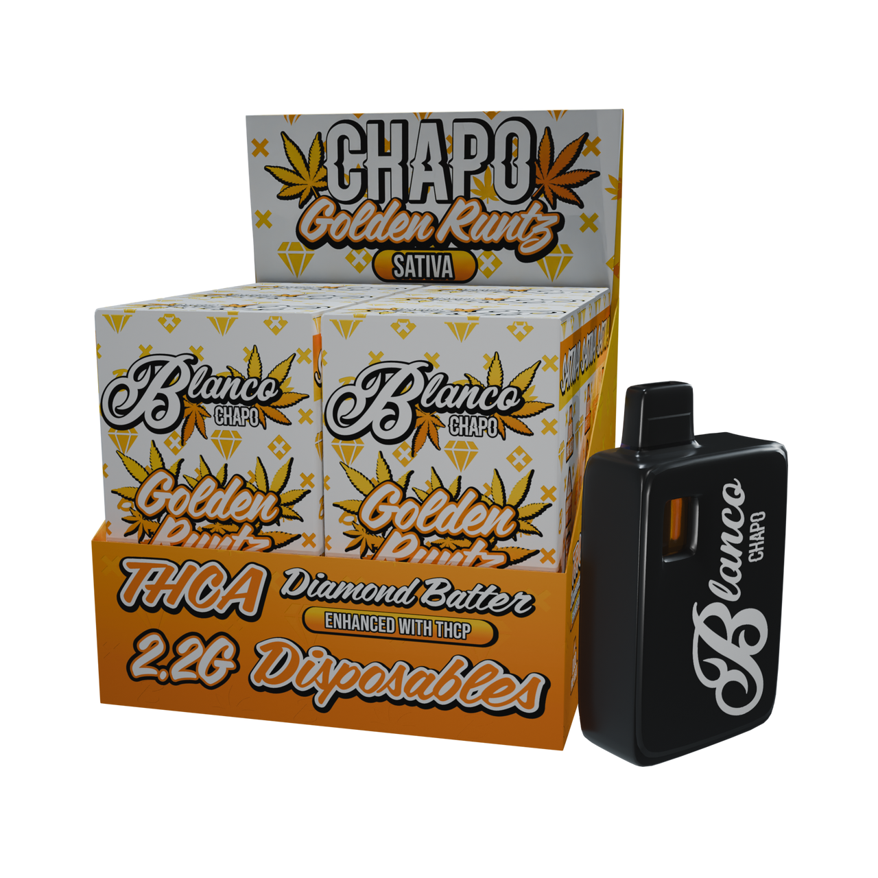 Chapo Blanco THCA Disposable 2.2G | Prime Supply Distro Chapo Blanco THCA Disposable 2.2G | Prime Supply Distro