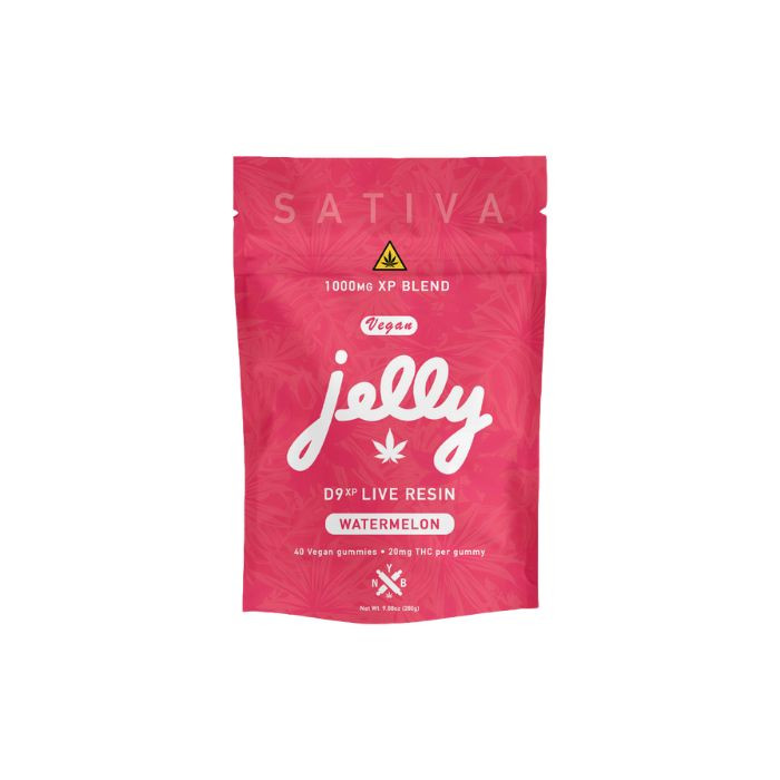 Jelly XP Live Resin Blend Delta 9 Gummies Vegan 25MG | Prime