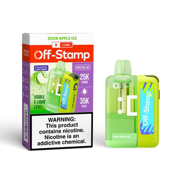 Off Stamp X-Cube Crystal Vape Kit | Prime Supply Distro Off Stamp X-Cube Crystal Vape Kit | Prime Supply Distro