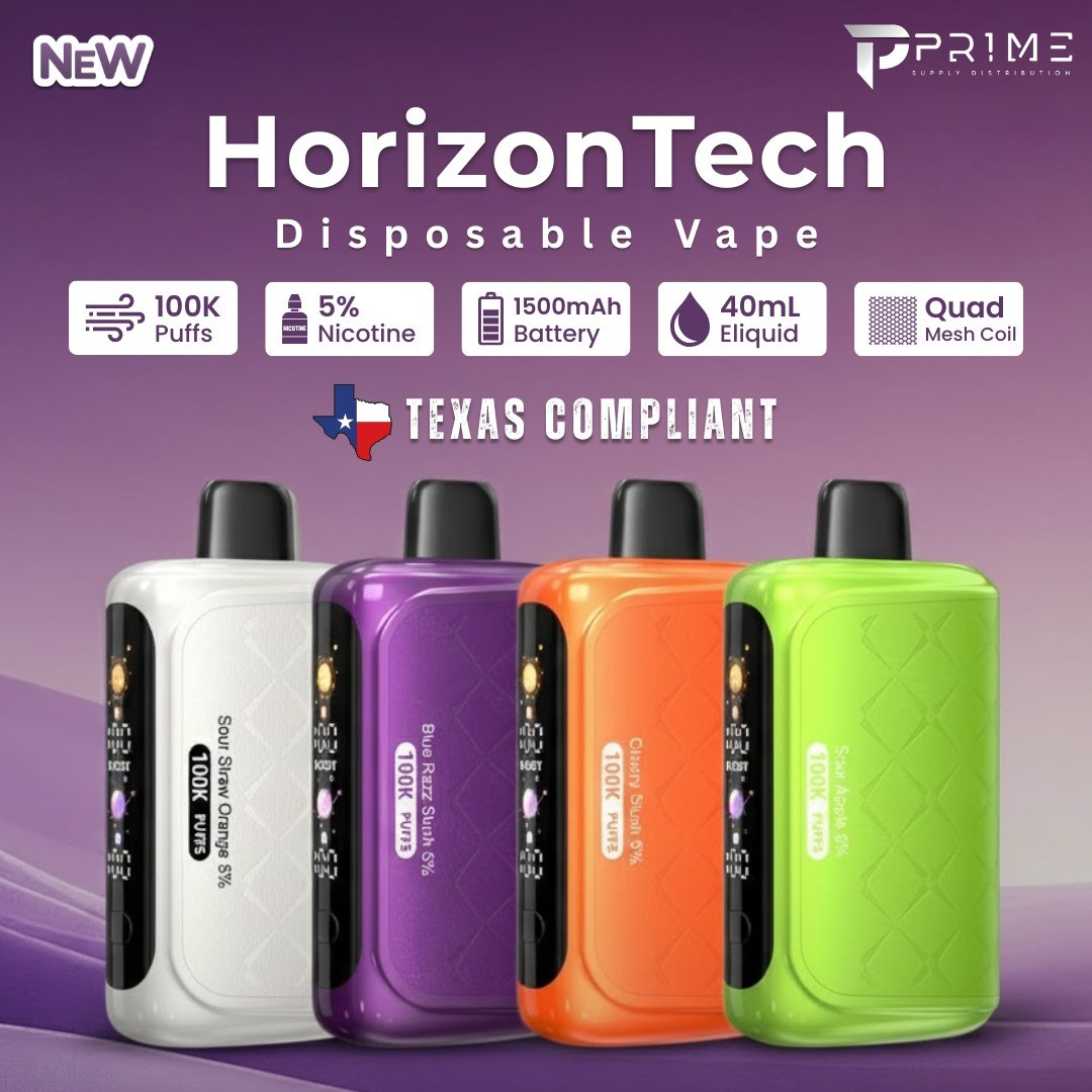 HorizonTech 100K Vape Texas Compliant | Prime Supply Distro HorizonTech 100K Vape Texas Compliant | Prime Supply Distro