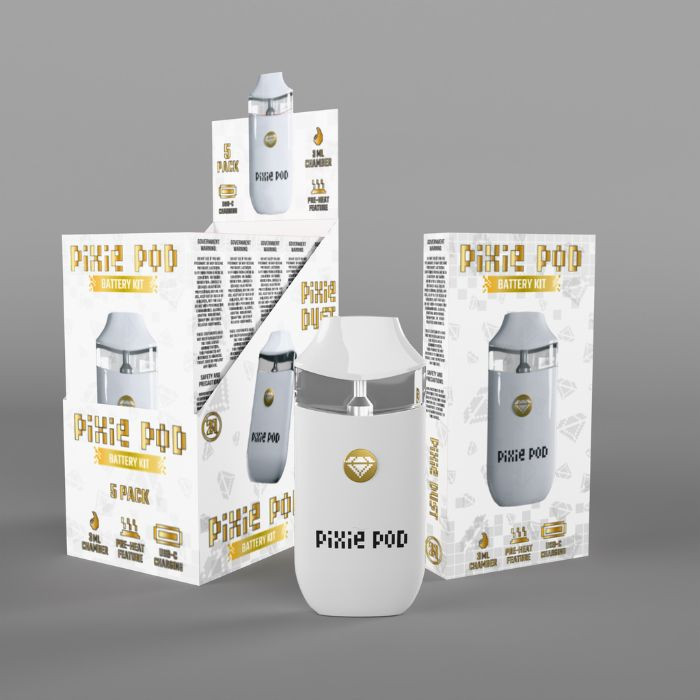 Pixie Pod Battery Kit Refillable Empty Device | Prime Supply Distro Pixie Pod Battery Kit Refillable Empty Device | Prime Supply Distro