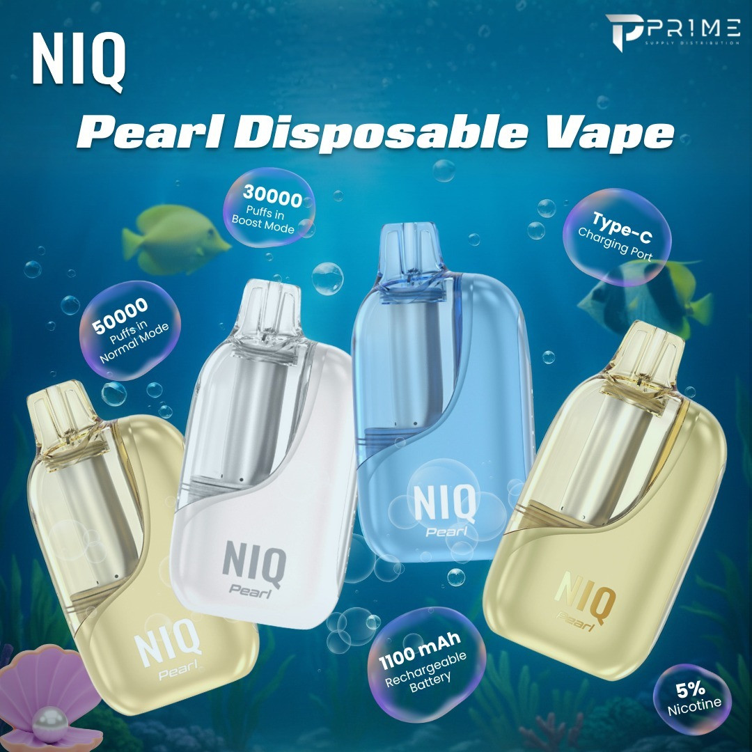 NIQ Pearl Disposable Vape | Prime Supply Distro NIQ Pearl Disposable Vape | Prime Supply Distro