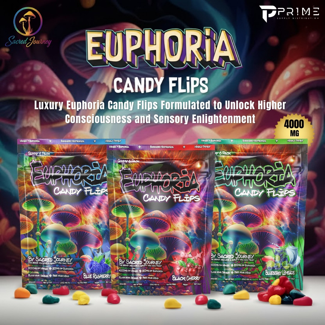 Euphoria Candy Flips by Sacred Journey | Prime Supply Distro