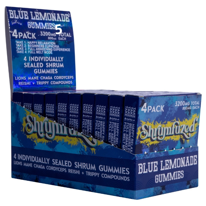 Shrumfuzed Mushroom Gummies Lions Mane 3200MG | Prime Supply Distro