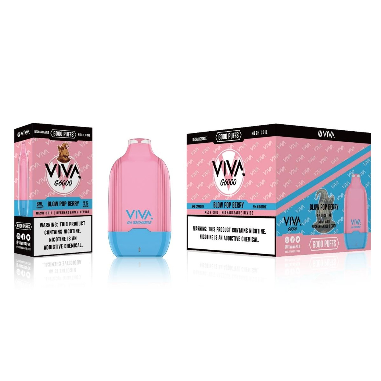 Pop Hit 6000 Puff Disposable – The Vape Studio