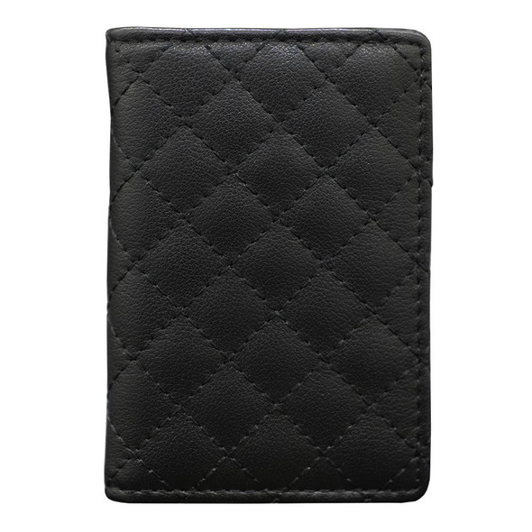 Turismo Luxe Black Diamond Stitch Wallet - Bold and Classy" Elevate your fashion game with the Turismo Luxe Black Diamond Stitch Wallet. The black diamond-stitched design offers a bold and classy look, perfect for any occasion.