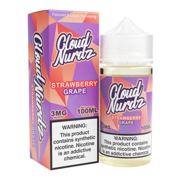A tantalizing blend of tart strawberries and plump grapes, creating a mouthwatering vape experience.