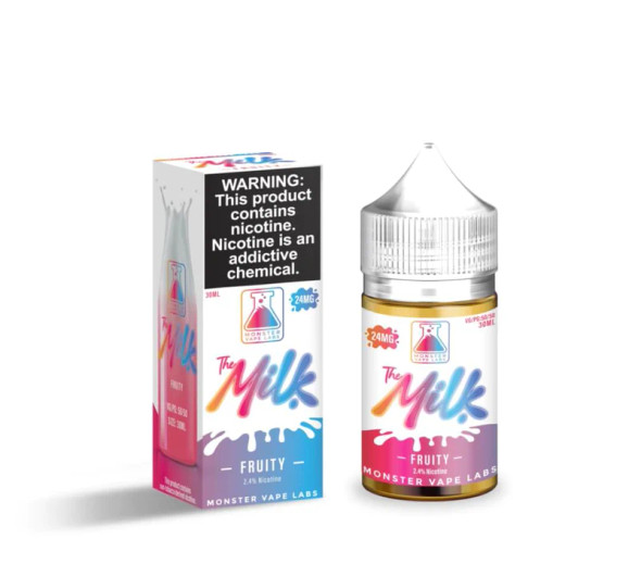 Savor the simplicity of The Milk's Cinnamon Monster e-liquid. Packaged in a 100ml chubby gorilla bottle