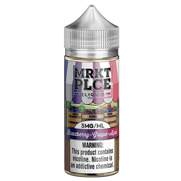 MRKT PLCE Brazberry Grape Acai E-Liquid (100ml)