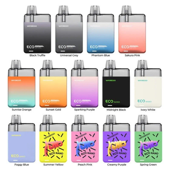 Vaporesso Eco Nano Kit - Compact, powerful, and eco-friendly