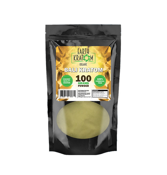 Bali Kratom Powder: The Bali Kratom Powder image captures the essence of tranquility and potent relief. It visually represents the soothing qualities of this strain, known for its pain-relieving and calming effects. The rich green hue of the powder hints at its natural origin and potency, inviting users to experience a serene escape to the lush landscapes of Bali.