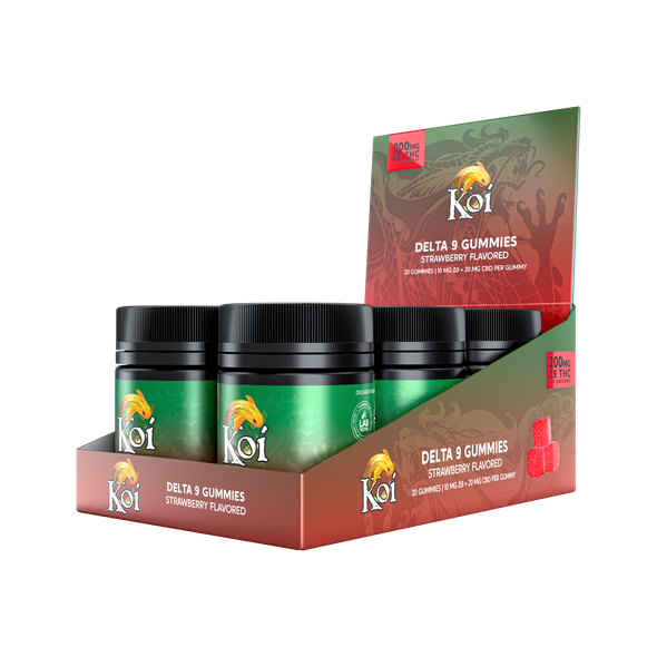Experience harmony and elevation with Koi Delta 9 THC Gummies, now available at Prime Supply Distro. These gummies are meticulously crafted with a harmonizing 2:1 blend of CBD and Delta-9 THC, offering a balanced and elevated experience. Designed to