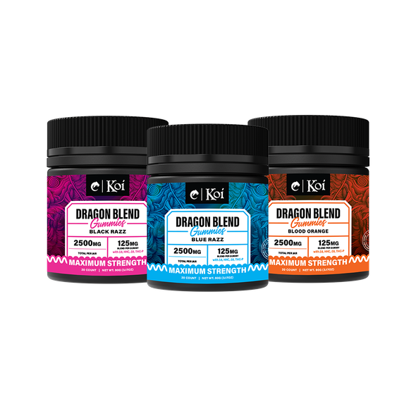 KOI Dragon Blend Gummies 2500MG