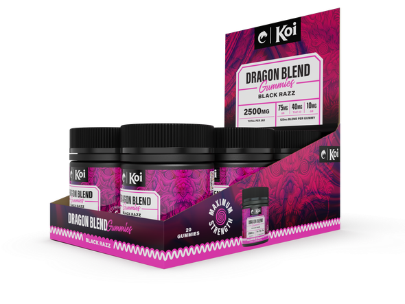 KOI Dragon Blend Gummies 2500MG