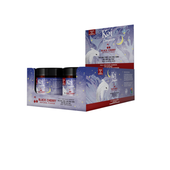 KOI COMPLETE NIGHTTIME FULL SPECTRUM CBD + CBN GUMMIES 6 PACK