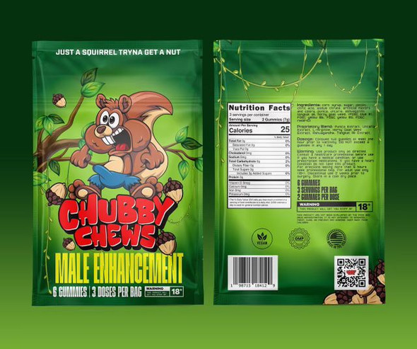 CHUBBY CHEWS Male Enhancement GUMMIES 20PACK