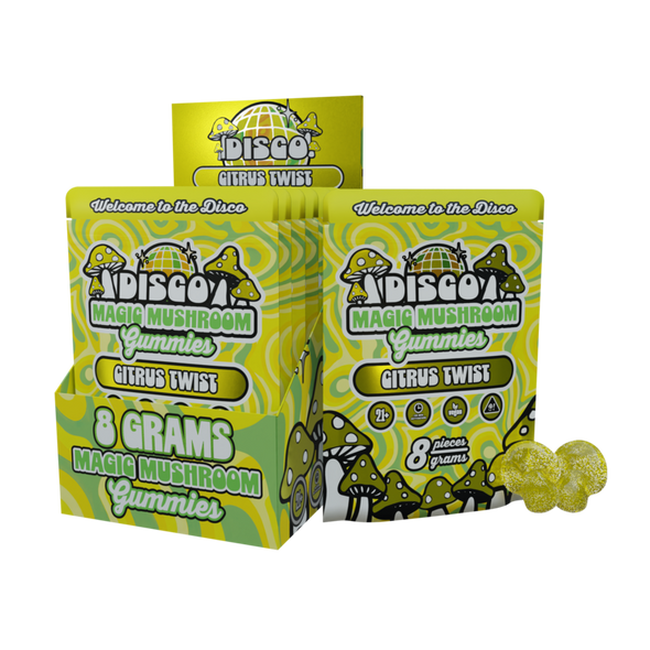 Disco Magic Mushroom Gummies 8G