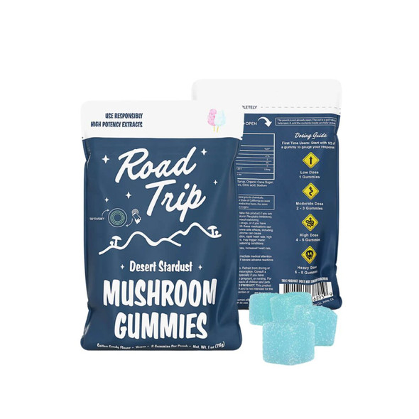 Road Trip Dessert Stardust Mushroom Gummies