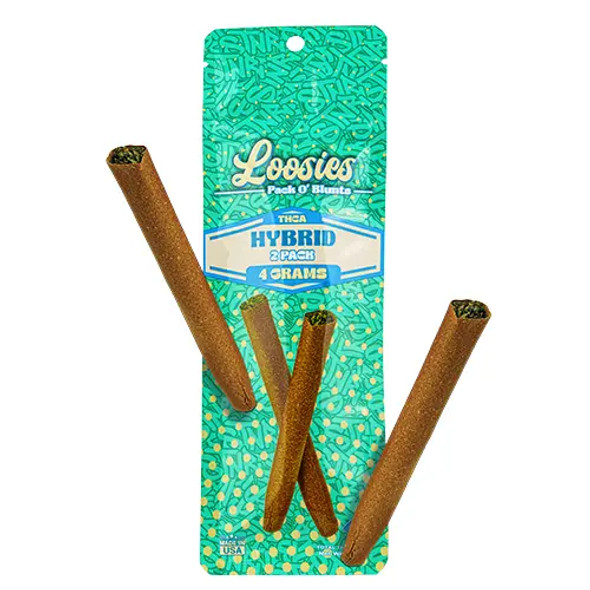 STNR Loosies Pack O' Blunts THC-A Pre Rolls 4G Hybrid