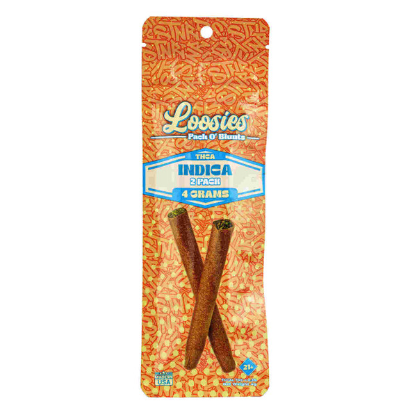 STNR Loosies Pack O' Blunts THC-A Pre Rolls 4G Indica