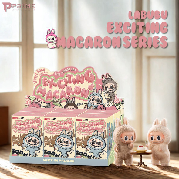 Labubu Macaron The Monster Exciting Series Collection Main