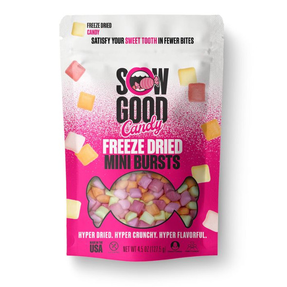 Sow Good Freeze Dried Candy Mini Bursts Front