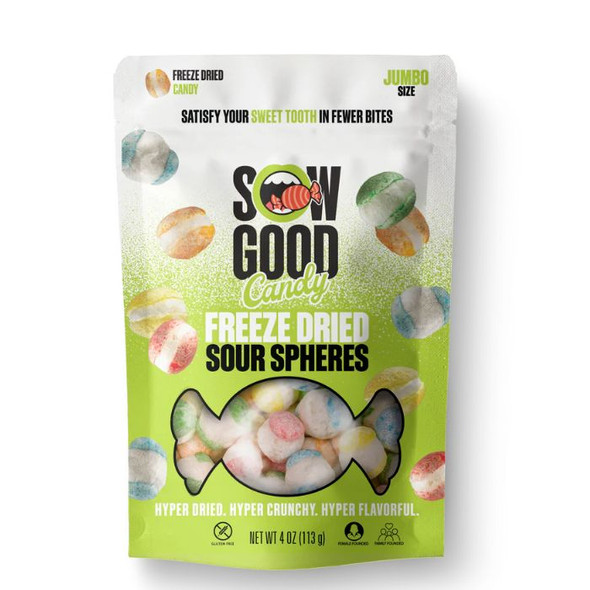 Sow Good Freeze Dried Candy Sour Spheres