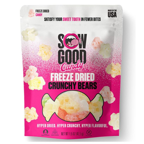 Sow Good Freeze Dried Candy Crunchy Bears