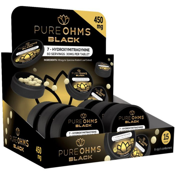 Pure Ohms Black Edition 7-Hydroxy Puck 450MG