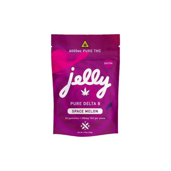 Jelly Space Series Delta 8 Gummies 300MG Space Melon