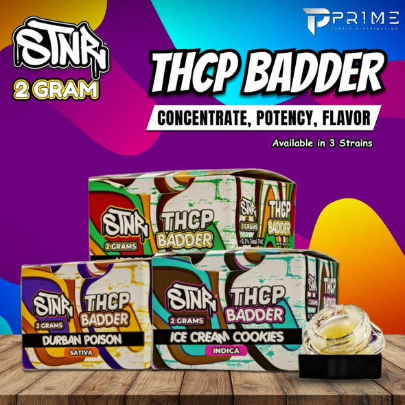STNR THCP Badder Concentrate 2G Features