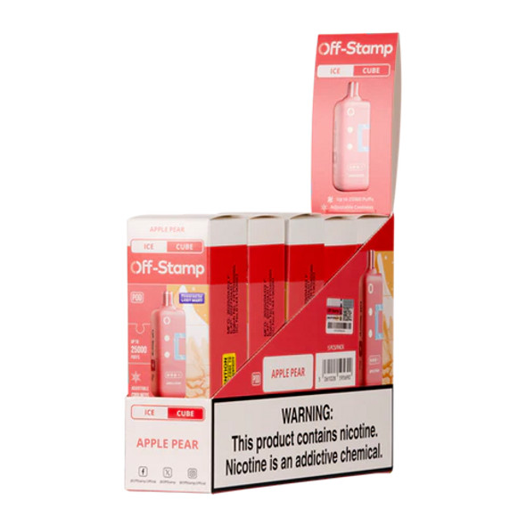 Off Stamp X-Cube Ice Disposable Pod Texas Compliant