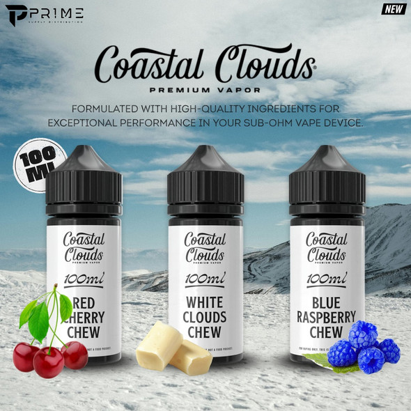 Coastal Clouds E Liquids 100ml