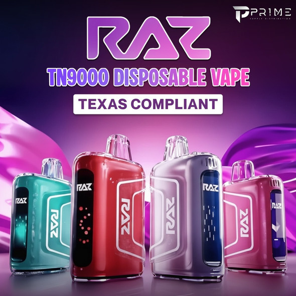 RAZ TN9000 Vape Texas Compliant Features