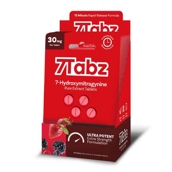 7 Tabz Extra Strength Pure Extract Tablets 30MG
