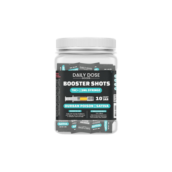 Daily Dose Goods Booster Shots Syringe Jar