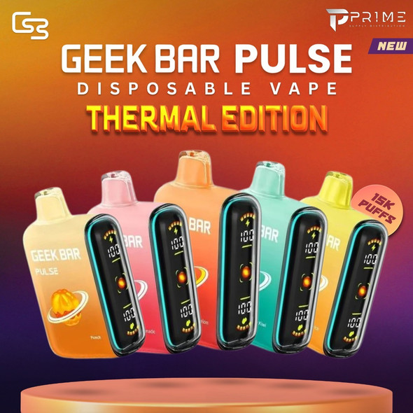 Geek Bar Pulse Thermal Edition 15K Vape Features
