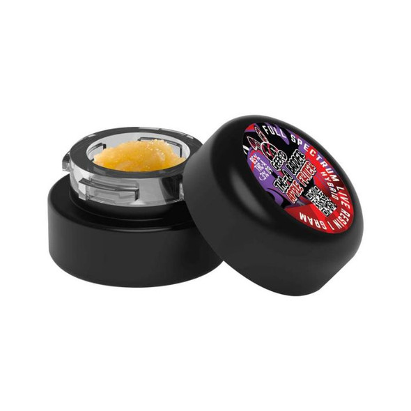 GEEK'D THCA Badder Full Spectrum Live Resin 1G