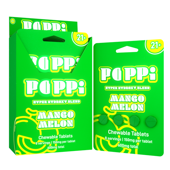 Poppi Hyper 7 Hydroxy Blend Chew Tablets 150MG