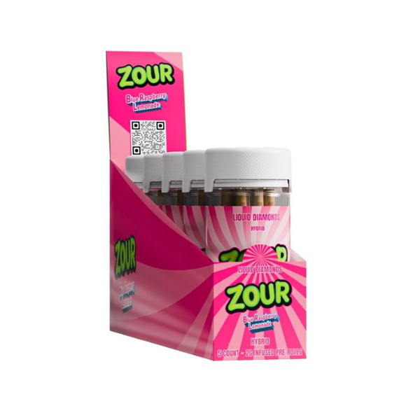Zour Liquid Diamonds THCA Pre Rolls 2G